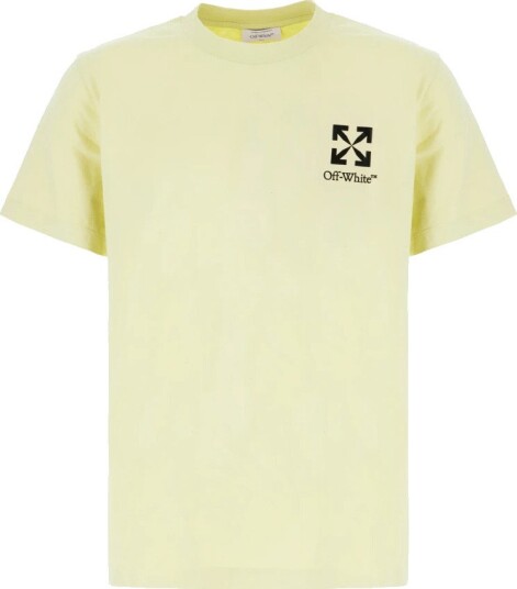 Off White Herre Topper Grønn S,