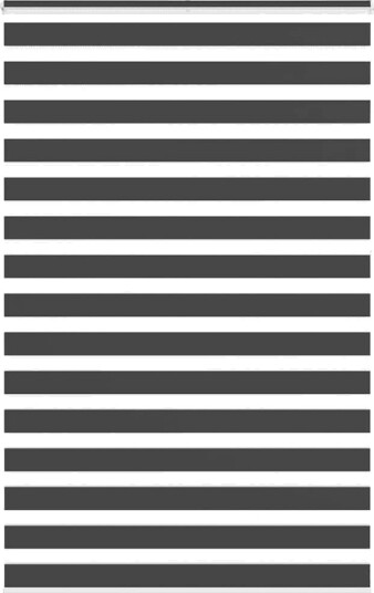 Sebragardin svart 140x230 cm stoff bredde 135,9 polyester