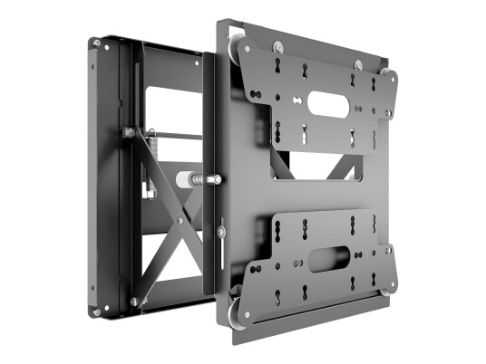 Multibrackets M Public Video Wall Mount Push Small - monteringssett - for LCD-skjerm - svart