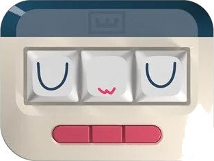 Wooting UwU Lekker Tikken Light Gamingtastatur Uten Numpad Universal Beige WK4A-OPQ-TIK-WH1B