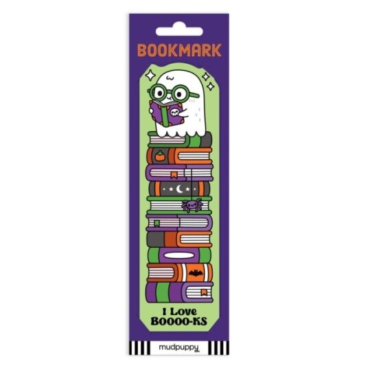 I Love BOOOO KS Ghost Bookmark