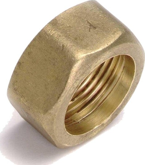 Isiflo Messing Koblingsmutter 3/8"