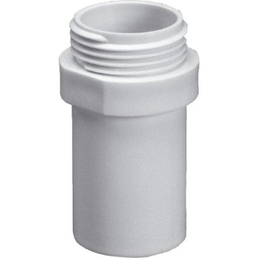 Purus Overgangsnippel 32 mm x 3/4" Kloakk- og Avløpsrør i Hvit PP-Plast