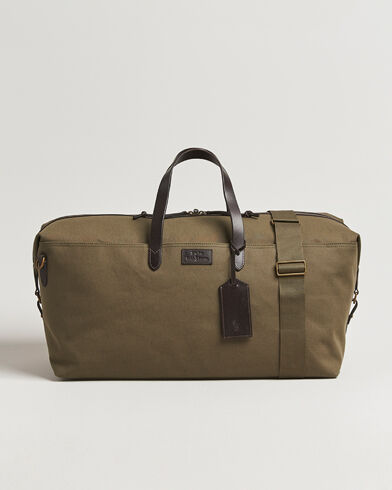 Polo Ralph Lauren Medium Canvas Duffle Bag Defender Green/Brown