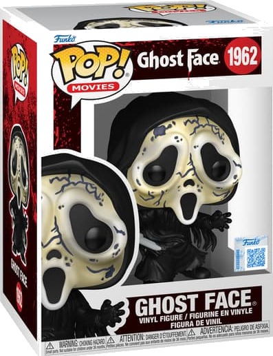 Funko POP! Vinyl Ghost Face Distressed Mask Figur