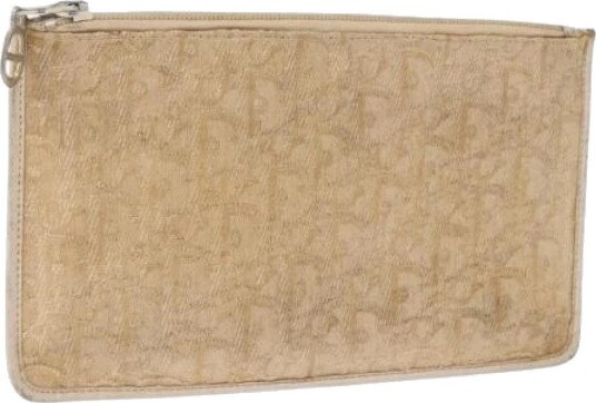 Dior Vintage Dame Pre owned Beige ONE SIZE,