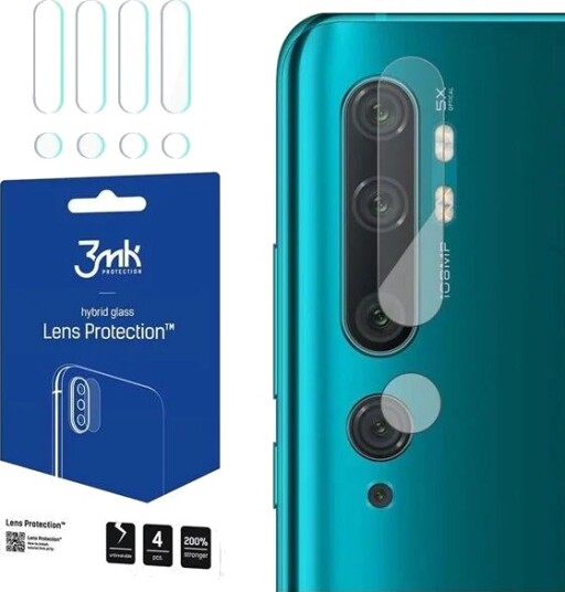 3mk Lens Protection Hybrid Camera Glass - Xiaomi Mi Note 10