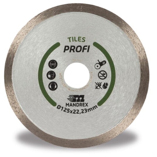 Mandrex Tiles Profi Kappeskive 115 mm Maskintilbehør & forbruk