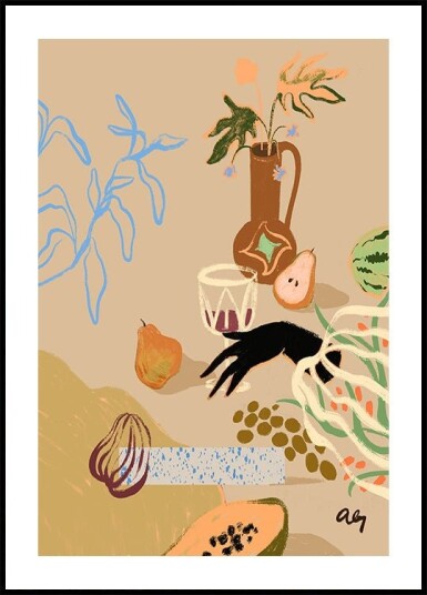 Pass Me The Pear Poster Plakat / 100x150cm
