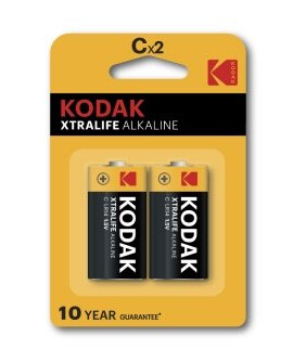Kodak Xtralife C, LR14 (2-pakk)