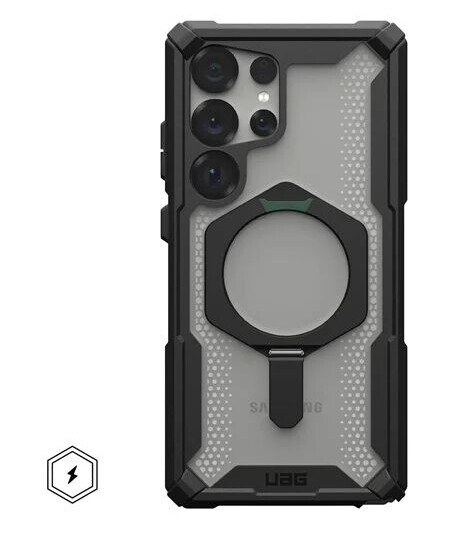 UAG Plasma XTE w/ Magnet   Black/Clear   Samsung Galaxy S25 Ultra
