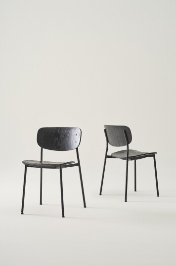 Jotex Stol 2pk Svart eik MORRELL 1810849030