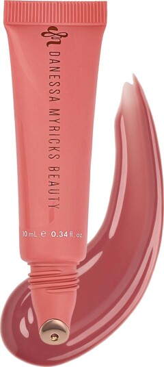 Danessa Myricks Beauty Glosswork 4D Ultra Shine Plumping Gloss Rose N Danessa Myricks Beauty Glosswork 4D Ultra Shine Plumping Gloss Rose N