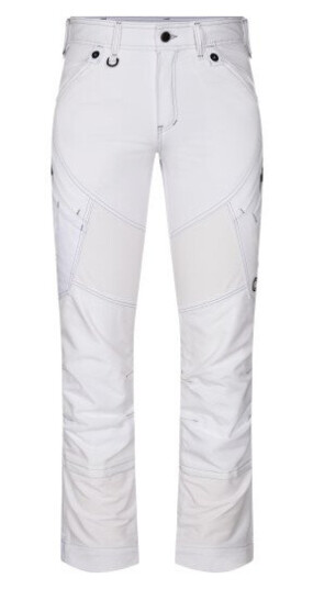 Engel Håndverksbukse X-Treme 4-V Stretch Mann, Str. 60, Hvit