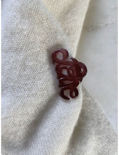 Bon Dep Love Claw 5Cm Aubergine 6Pcs - Burgundy - ONE SIZE Bon Dep Love Claw 5Cm Aubergine 6Pcs - Burgundy - ONE SIZE