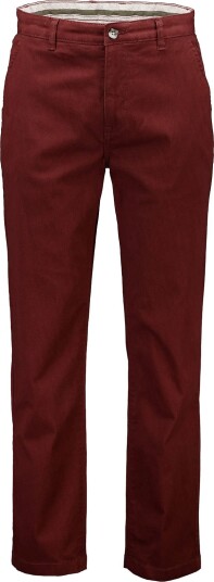 Lindbergh Aop Superflex Chino Pants BURGUNDY 29 x 30