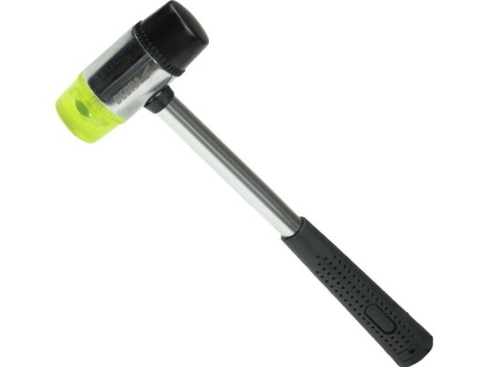Dedra 35Mm Sheet Metal Hammer, Face Made Of Rubber/Plastic, Steel Handle Dedra 35Mm Sheet Metal Hammer, Face Made Of Rubber/Plastic, Steel Handle