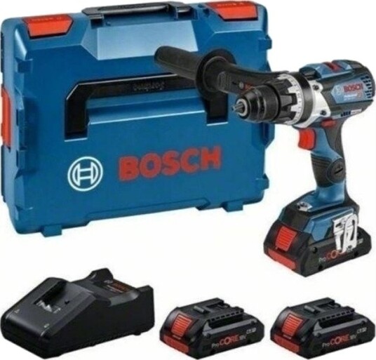 Bosch Borskrutrekker Professional GSR 3 × 18 v Batterier (4.0 ah)