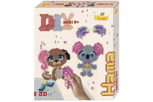 Hama Ironing Bead Set Gift Box - Pet Salon 2500pc