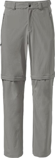 Vaude Stretchbukser Farley T-Zip Stone Grey Vaude Stretchbukser Farley T-Zip Stone Grey