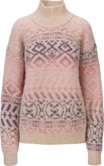 Dale Of Norway Highland Feminine Sweater Offwhite Pink Ombre M