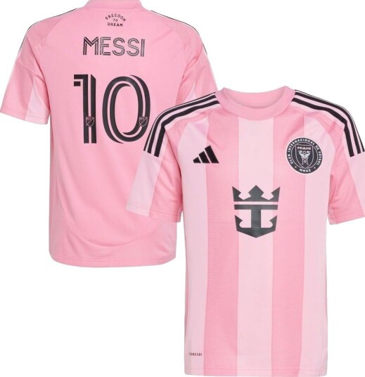 Inter Miami Hjemmedrakt 2025 Messi 10 Barn adidas størrelse 152 cm
