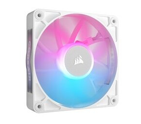 Corsair RX120 RGB Kabinettvifte 120mm Hvit med PWM og Lavt Støynivå Corsair RX120 RGB Kabinettvifte 120mm Hvit med PWM og Lavt Støynivå