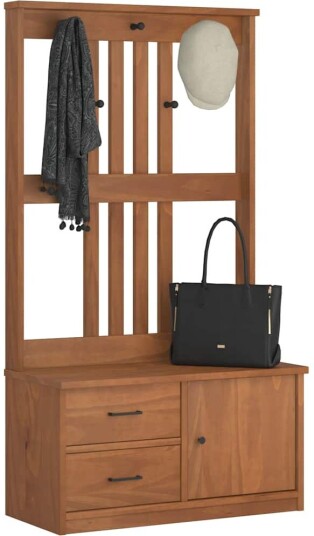 Halltre SANDENS 87x40x159,5 cm heltre furu