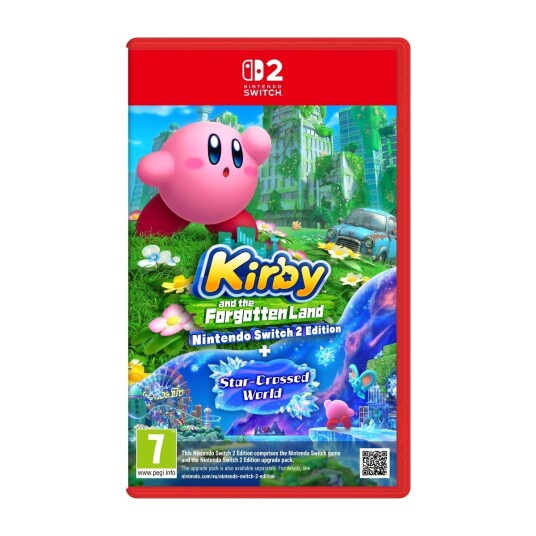 Kirby and the Forgotten Land – Nintendo Switch 2 utgave + Star Crossed World Nintendo Switch 2