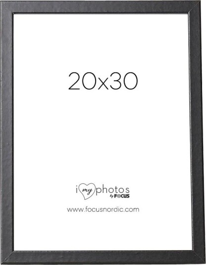 Focus Pop Billedramme 20x30cm Sort
