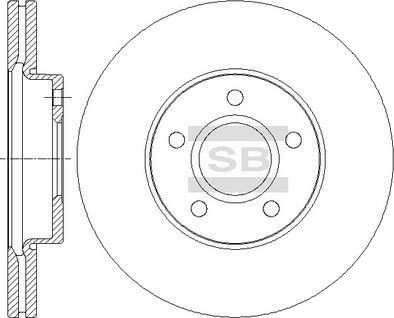 Hi Q SD5302 Bremseskive