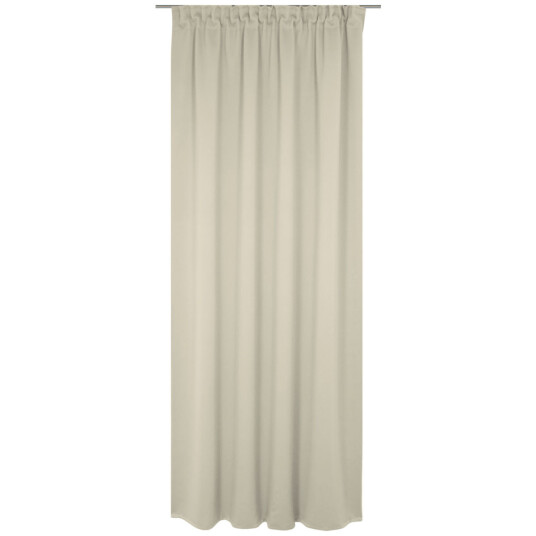 ERWIN M. Lystett gardin Opal; 132x225 cm BxH; Beige