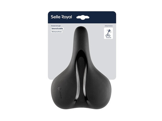 Selle Royal Rio Moderate Unitech Sykkelsete Svart