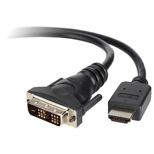 Belkin DVI til HDMI-kabel 1,8 m Belkin DVI til HDMI-kabel 1,8 m