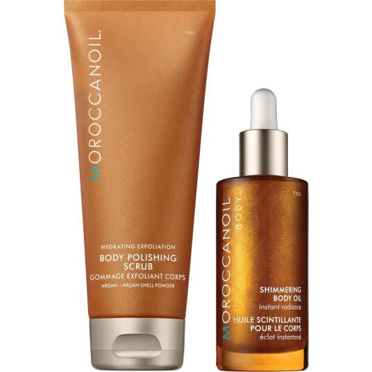 Moroccanoil Bundle Body Scrub 200 ml & Body Oil 50 ml