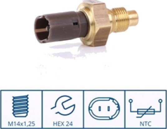 NISSENS 207075 Sensor, motortemperatur