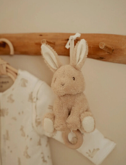 Little Dutch Little Dutch - Music Box Baby Bunny Grs Newborn - Beige - ONE SIZE