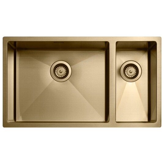 Tapwell Ta7040 PVD Kjøkkenvask B78,5xd45cm Messing (TA-9420303)