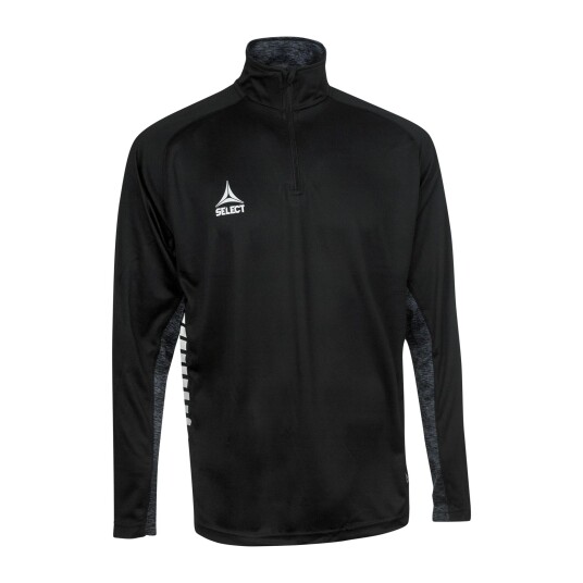 Select Training sweat 1/2 zip Spain, treningstrøye unisex BLACK