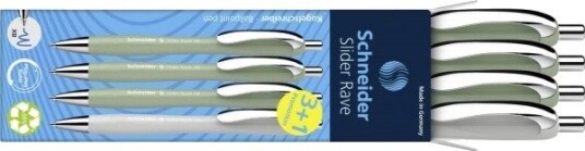Schneider Kulepenn Slider Rave Xb Fargeblandet (Blå) 3 (50-132664)