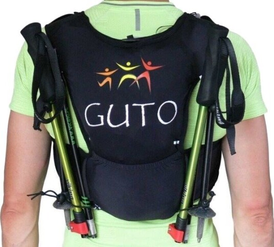 Guto Løpevest Ultrafun Svart Xs