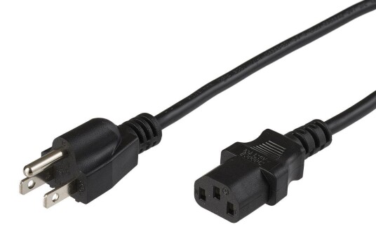 MICROCONNECT Power cord NEMA 5-15P to C13, MICROCONNECT Power cord NEMA 5-15P to C13,