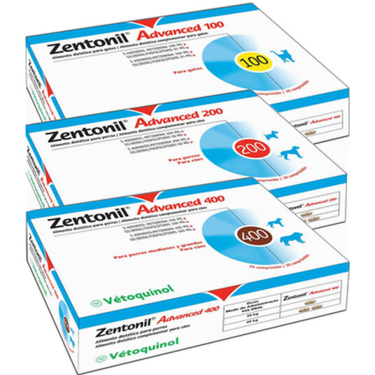 Zentonil Advanced 30 tabletter (200 mg)