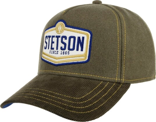 Stetson Wordmark Patch Cap Olive OSFA Stetson Wordmark Patch Cap Olive OSFA