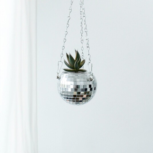 Winkee Planter Disco hanging planter 10 cm