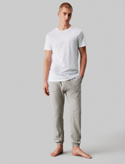 Calvin Klein S/S Crew Neck 3Pk - White - M Calvin Klein S/S Crew Neck 3Pk - White - M