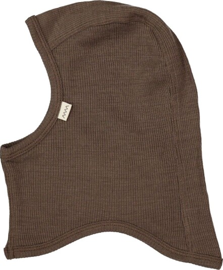 MarMar Balaclava Ull Rib 1 lag Terre MarMar 1½ år (86) Balaclava enkel Brun