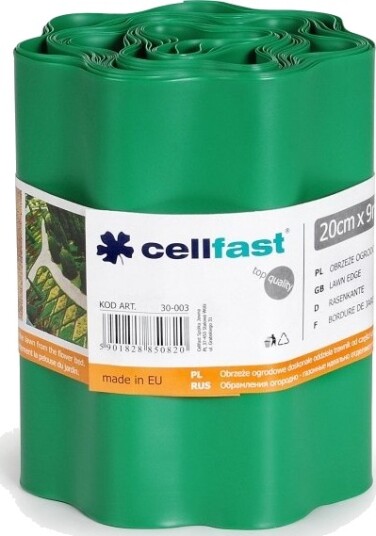 Cellfast Kantlist Til Hage Grønn 20 Cm X 9 M 30-003 Cellfast Kantlist Til Hage Grønn 20 Cm X 9 M 30-003
