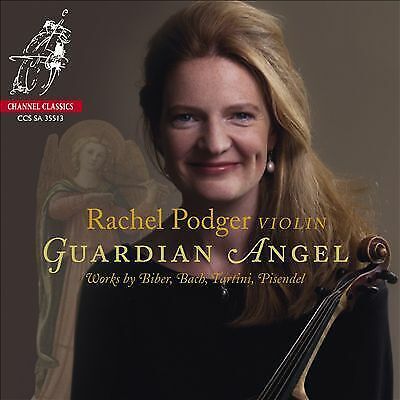 MediaTronixs Rachel Podger : Guardian Angel: Works By Biber, Bach, Tartini, Pisendel CD Pre-Owned