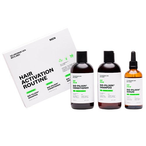 Scandinavian Biolabs Hair Activation Routine - Men - 1 Pakker